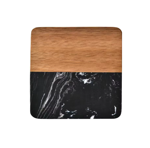 Holz/Marmor Untersetzer