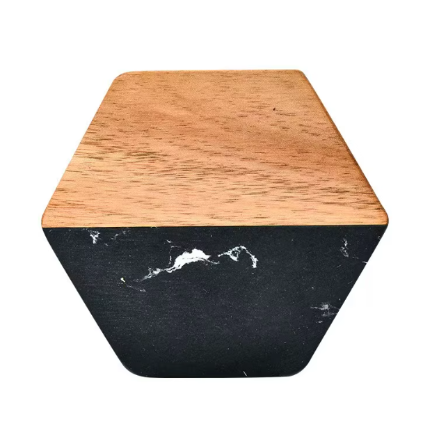 Holz/Marmor Untersetzer