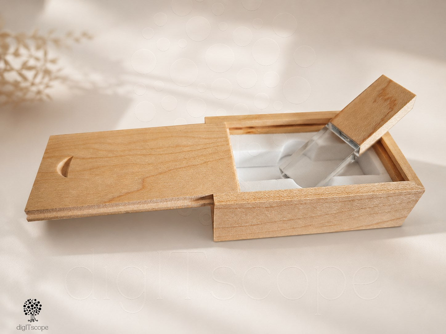 Holz USB-Stick 3.0 - Holzbox (klein)