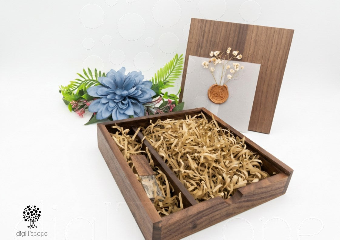 Holz USB-Stick 3.0 - Holzbox (groß)